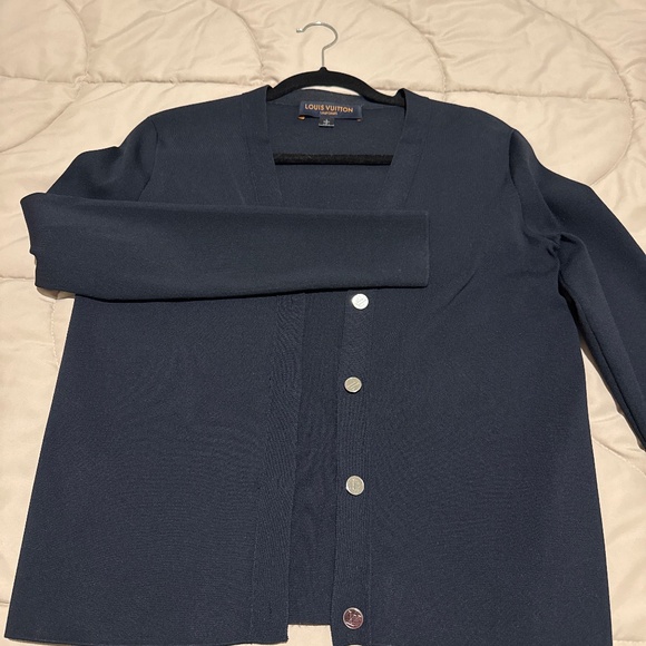 Louis Vuitton Sweaters - New LV cardigan in rich dark blue